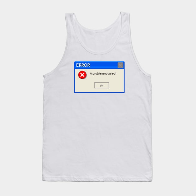 Error Tank Top by Hexagon